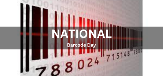 National Barcode Day [राष्ट्रीय बारकोड दिवस]